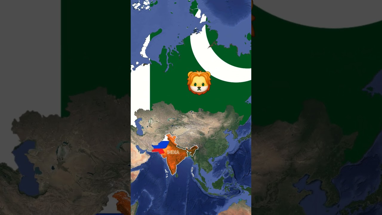 What If Russia and Pakistan Switched Places?🤯🔥 #shorts #geopolitics #india #russia #pakistan