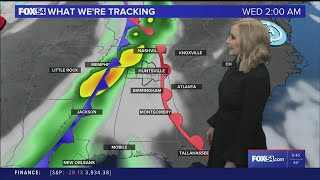 A Wet Start to Sunday - Weather Forecast Saturday, December 10, 2022