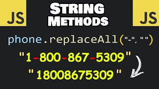 Useful JavaScript STRING METHODS 🧵