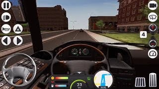 Coach bus simulator on a ferry boat 2017 on ios screenshot 4