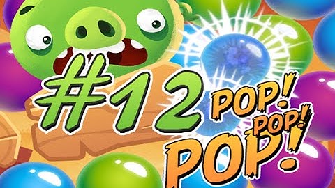 Angry Birds POP Bubble Shooter Level 12 WALKTHROUGH | 3 Stars