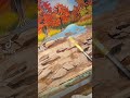 Acrylic painting | landscape painting #shortvideo #art #canvaspainting #acrylic #artwork #artsy #pai