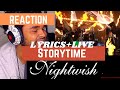 South african reaction to nightwish  storytime official live