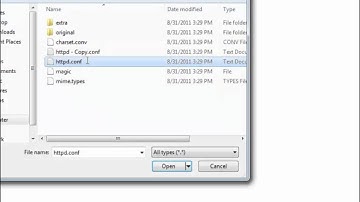 Change default server root directory in Apache 2.2