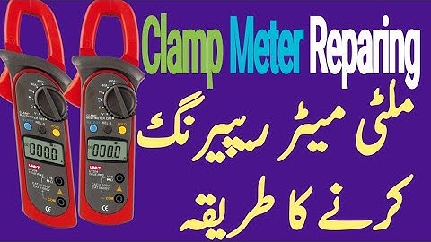 Clamp multimeter repair | How To Repair Uni-t 203 Clamp Meter In Urdu/Hindi | YZ Elctronics