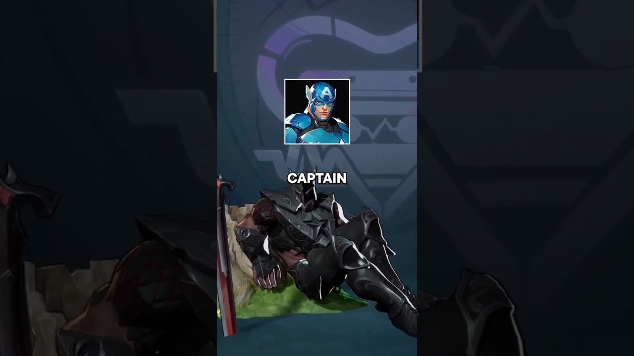 Новый скин Капитана Америки — отсылка к Чёрному Рыцарю!