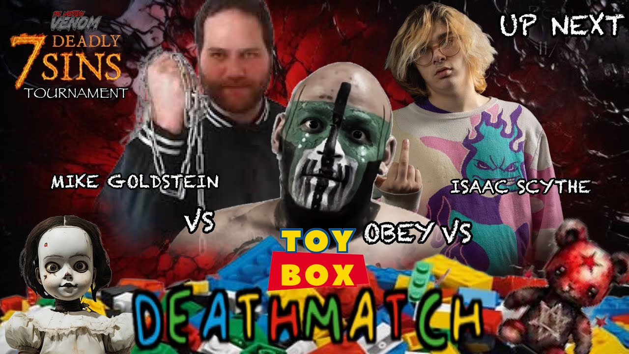 Toy Box Deathmatch Pro Wrestling Venom Kickoff Show CEO shoots on rising star no showing event