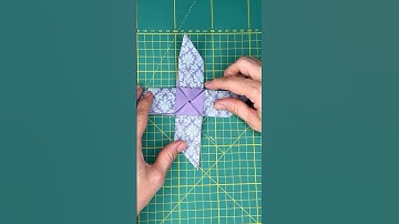 Extremely Difficult Ddakji That Transforms into a Cube – Squid Game Origami (Fidget Puzzle Toy)