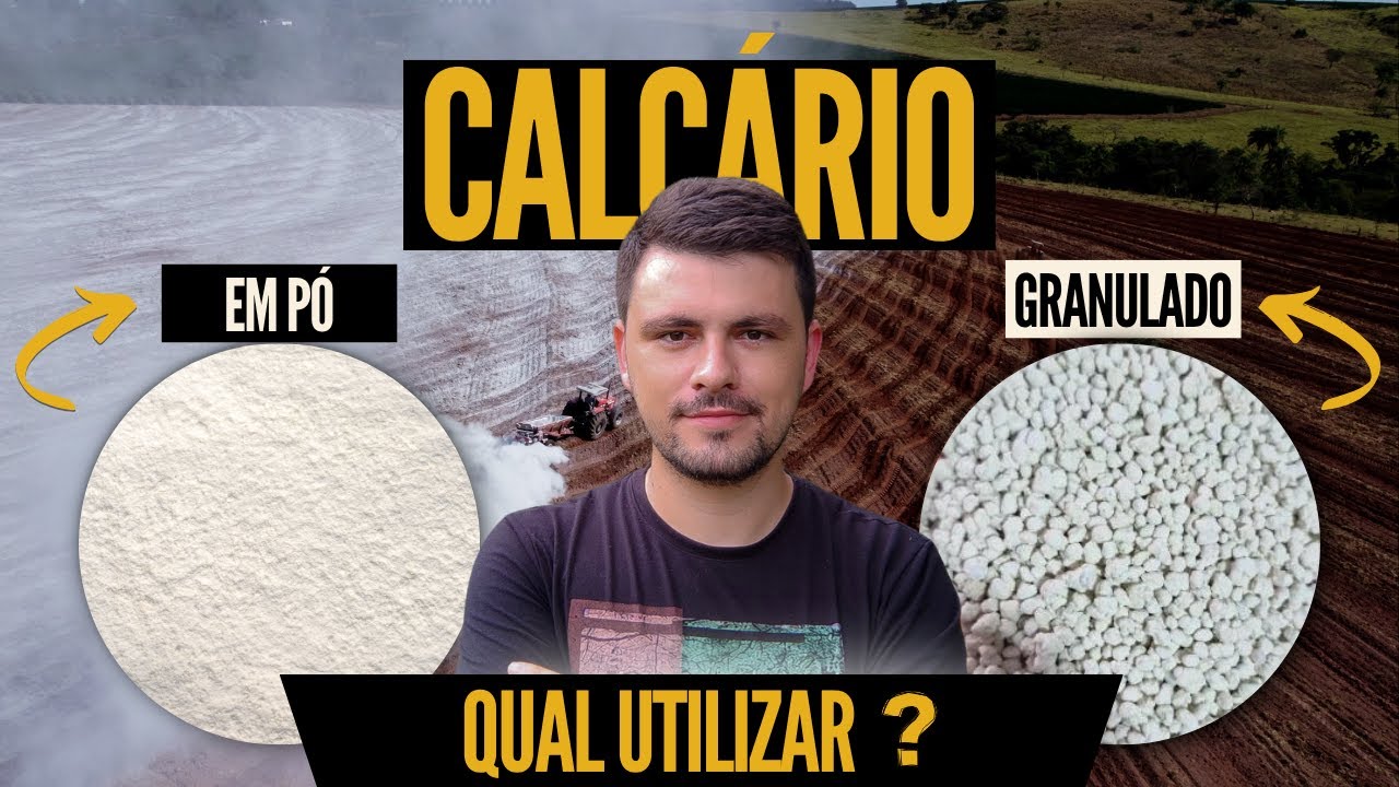 CALCÁRIO GRANULADO VS CALCÁRIO EM PÓ QUAL UTILIZAR