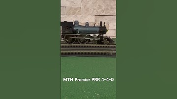 MTH PRR 4-4-0 Teaser! #train #mthtrains #modeltrains #oscaletrains #steam