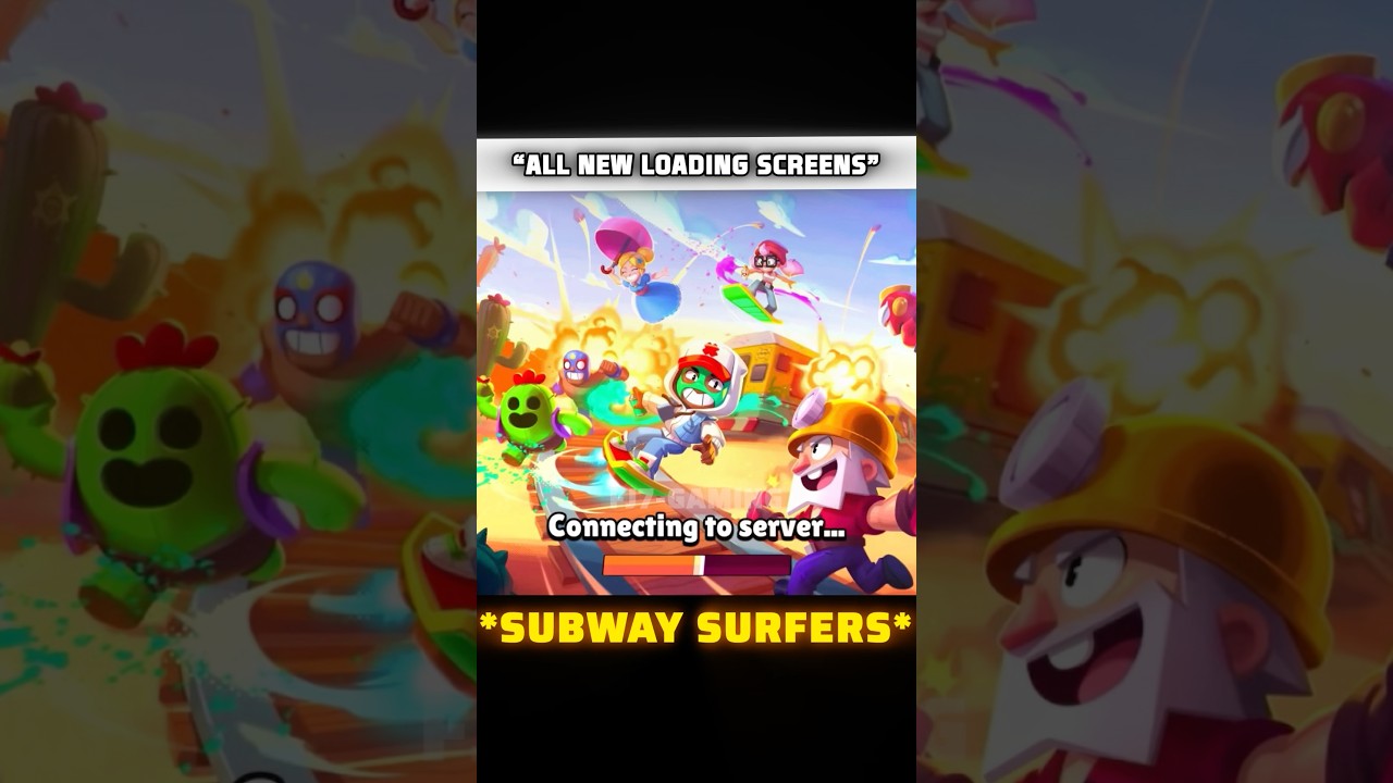 This Is ALL The New Loading Screens In Brawl Stars 