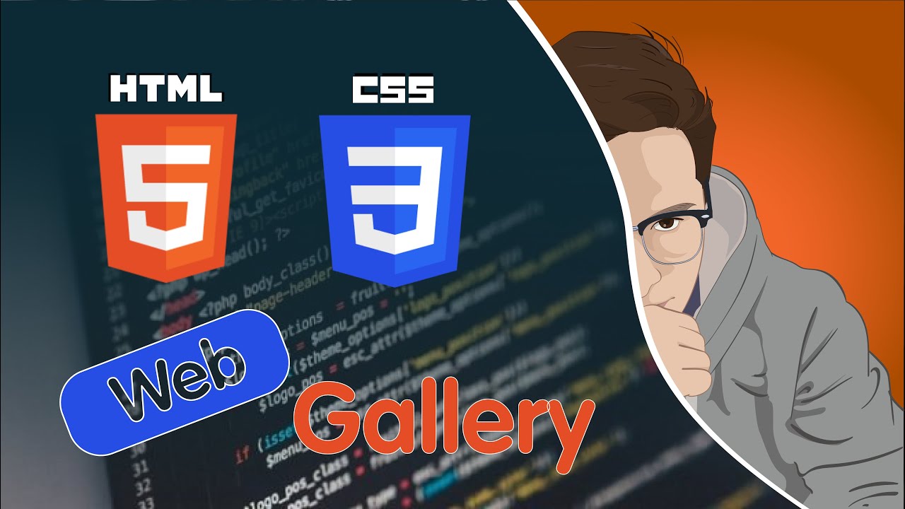 HOW TO CREATE A WEB GALLERY WITH HTML AND CSS || VISUAL STUDIO CODE ...
