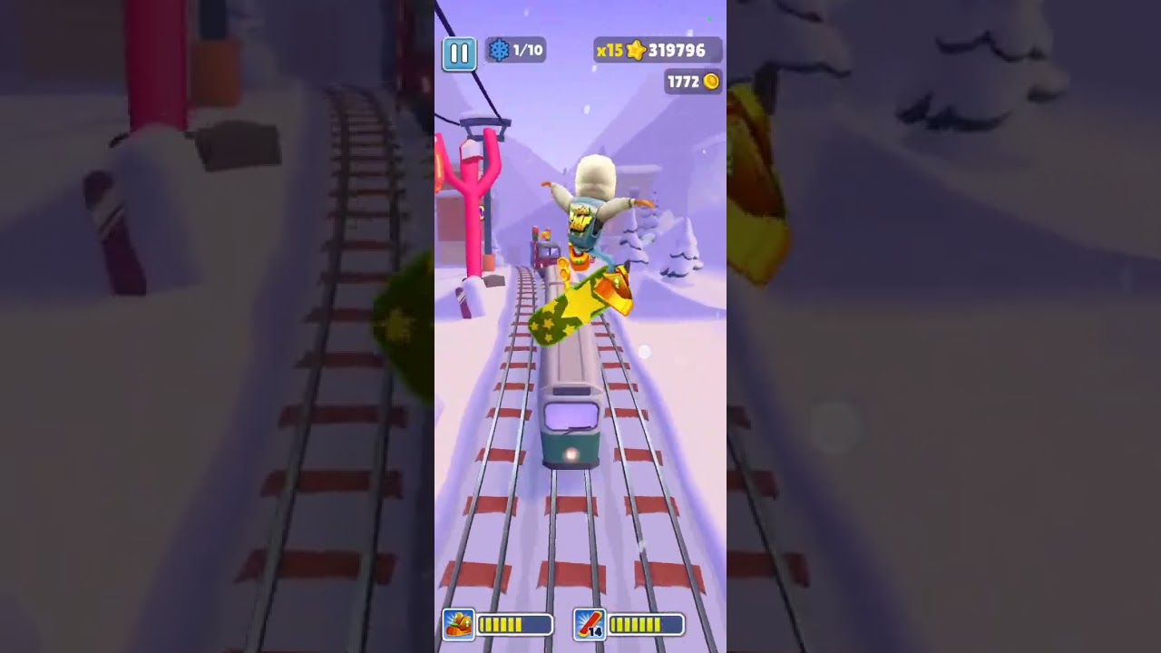 Subway surfers gameplay!