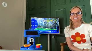 Hello Birdie Smart Bird Feeder with Solar Roof and Bird Bath on QVC