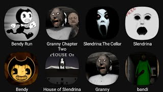 Bendy Run, Granny Chapter Two, Slendrina: The Cellar, Slendrina, Bendy, House of Slendrina.. screenshot 3
