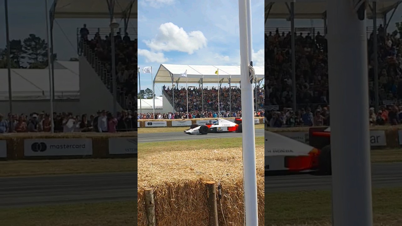 Aryton Senna's Original Mclaren MP4/5B amazing sound