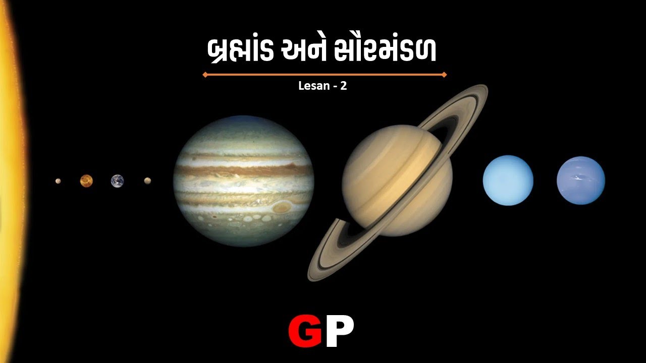 Geography Ch.2- બ્રહ્માંડ અને સૌરમંડળ- Brahmand And Saurmandal |universe Solar System- Gujarati Post