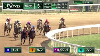 RACE 5 PROGRAM 7 21 2023