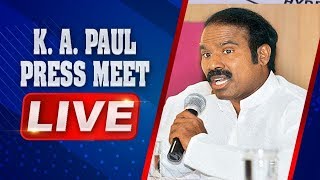 KA Paul Holds Press Meet From Delhi | ABN Telugu
