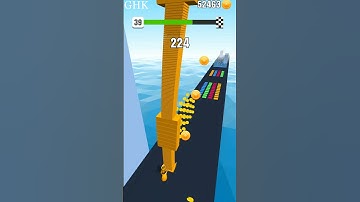 Stack Colors gameplay level 39 shorts