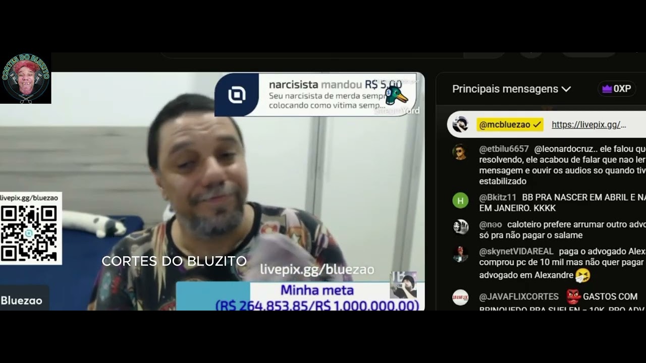 VAMOS RIR:  OS MELHORES AUDIOS DOS HATERS DO BLUEZAO - PARTE 1