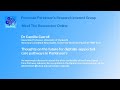 Digitally Supported Care Pathways for Parkinson's: Camille Carroll Looks to the Future