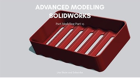Advanced Modeling in Solidworks | Surface Modeling solidworks 2024 | Solidworks #solidworkstutorial