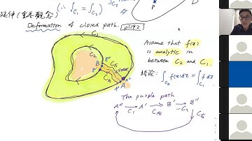 Path independence of complex integrals