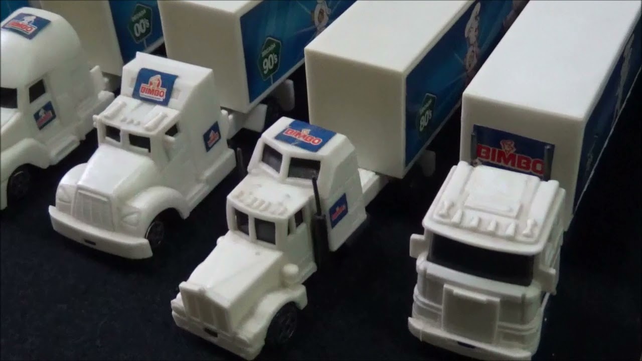 CAMIONCITOS BIMBO EXCELENTE COLECCION TE PRESENTO EN OMAR CONTIGO.