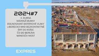 METROBUS EXPRES #7: Nádraží Bubny roste jako z vody