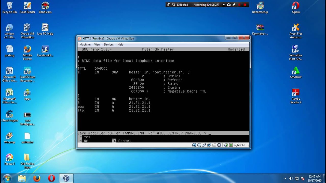 konfigurasi HTTPS dengan SSL pada Debian 6.0.5 - YouTube