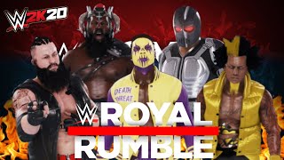 Wwe 2K20 Caw 30 Man Royal Rumble