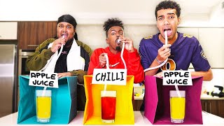 DON'T CHOOSE THE WRONG MYSTERY DRINK CHALLENGE! @Niko @Chunkz