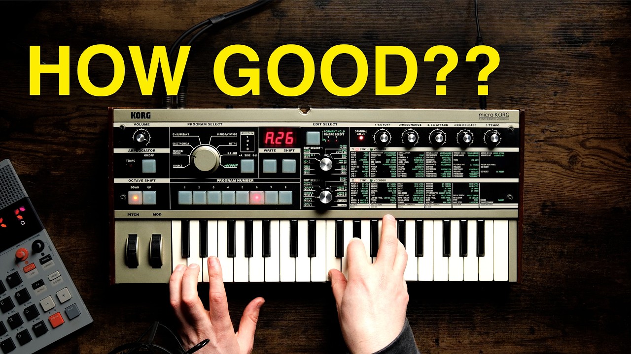 Я просто не могу поверить, насколько хорош MicroKorg!