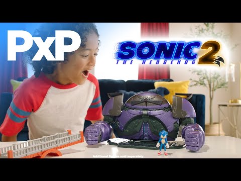 Defeat Robotnik’s Giant Eggman Robot with this new sonic playset! | A Toy Insider Play by Play