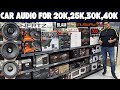 CAR AUDIO FOR 20K,25K,30K,35K,40K | HERTZ | BLAM | AUDIOCIRCLE | MUSWAY | MOREL | AUDISON