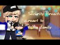 🔦//Security Breach react to Afton family//🕯|BLOOD|My AU