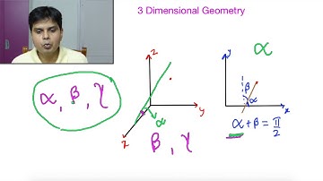 3 Dimensional Geometry Part-1 :- Direction Cosines , Ratios