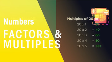 Factors & Multiples | Number | Maths | FuseSchool