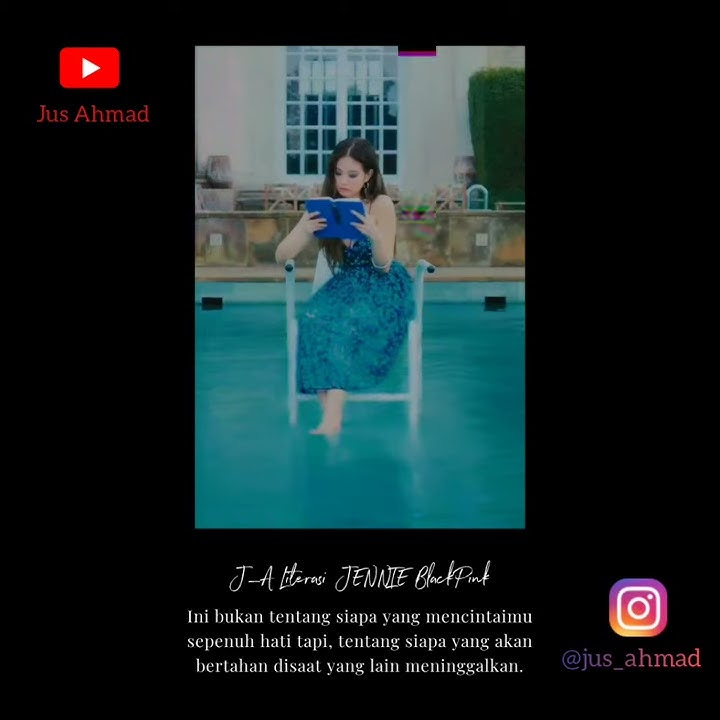 Literasi Video of JENNIE BLACKPINK