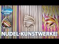 GEMUSTERTE Designer-Nudeln? Dieser Künstler revolutioniert Pasta! | Galileo Food