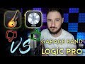 Garage band vs logic pro x creation musicale sur apple