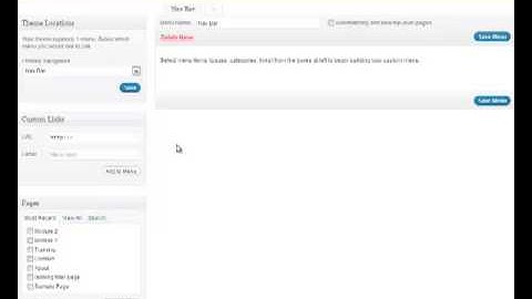 How To Create Wordpress Dropdown Menus