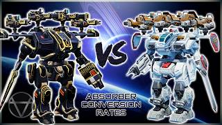 Ultimate VS Prime SWORD UNIT – Absorber Conversion COMPARISON | War Robots