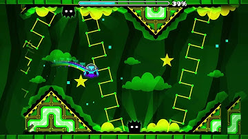 Geometry Dash |Gabber Fly (Hard Level) (All 3 User Coins)|