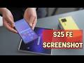 How to Take a Screenshot in Samsung Galaxy S25 FE | 3 Methods