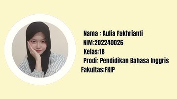 MID-TEST Assignment Video Speaking for daily communicating course Bale Bandung University.