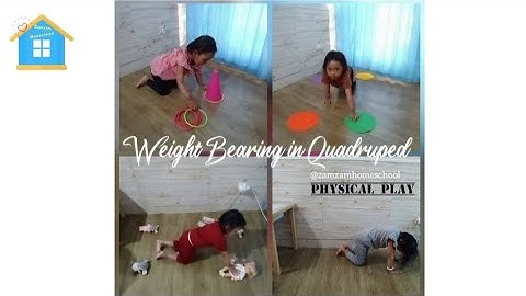 4 Weight Bearing in Quadruped Activities for Kids & Tots | Gross Motor Skills | Physical Play | EYFS