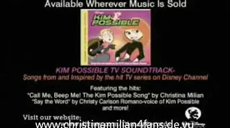 KIM POSSIBLE "Call Me Beep Me REVERSED (2002) Christina Milian KIM POSSIBLE "Call Me Beep Me REVERSED (2002) Christina Milian