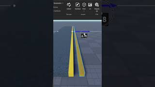 How to Make a Road in Roblox Studio #robloxstudio  #roblox
